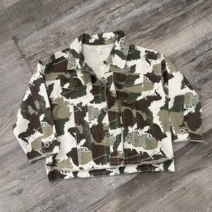 Girls Camouflage Jacket